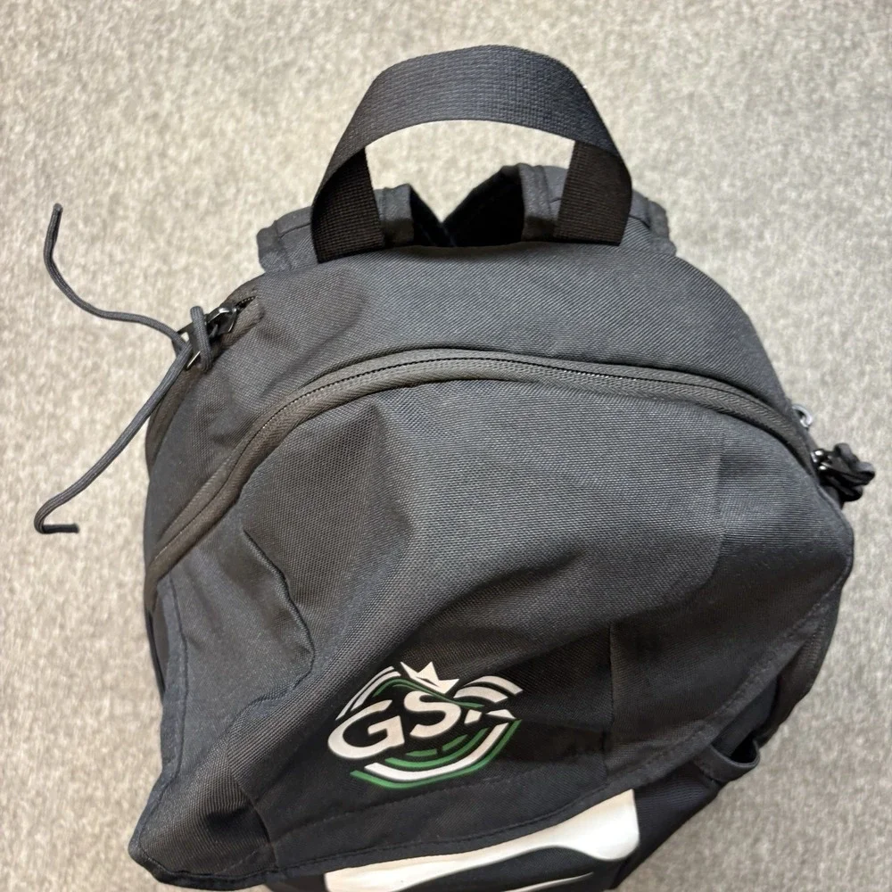 Nike Academy Team 30L Unisex Backpack Soccer Ball Bag Black Travel School Swoosh